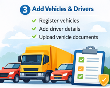 Dodaj pojazdy i kierowców z ładownością, przestrzenią ładunkową oraz statusem ADR w ExusTrans
